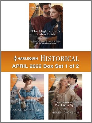 cover image of Harlequin Historical: April 2022 Box Set 1 of 2